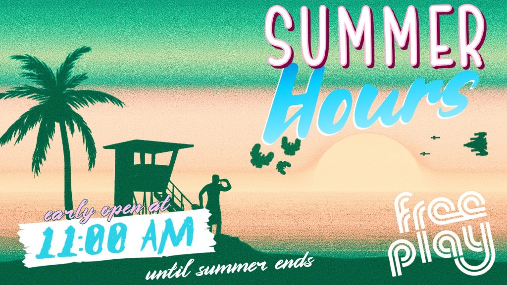 Free Play Summer Hours