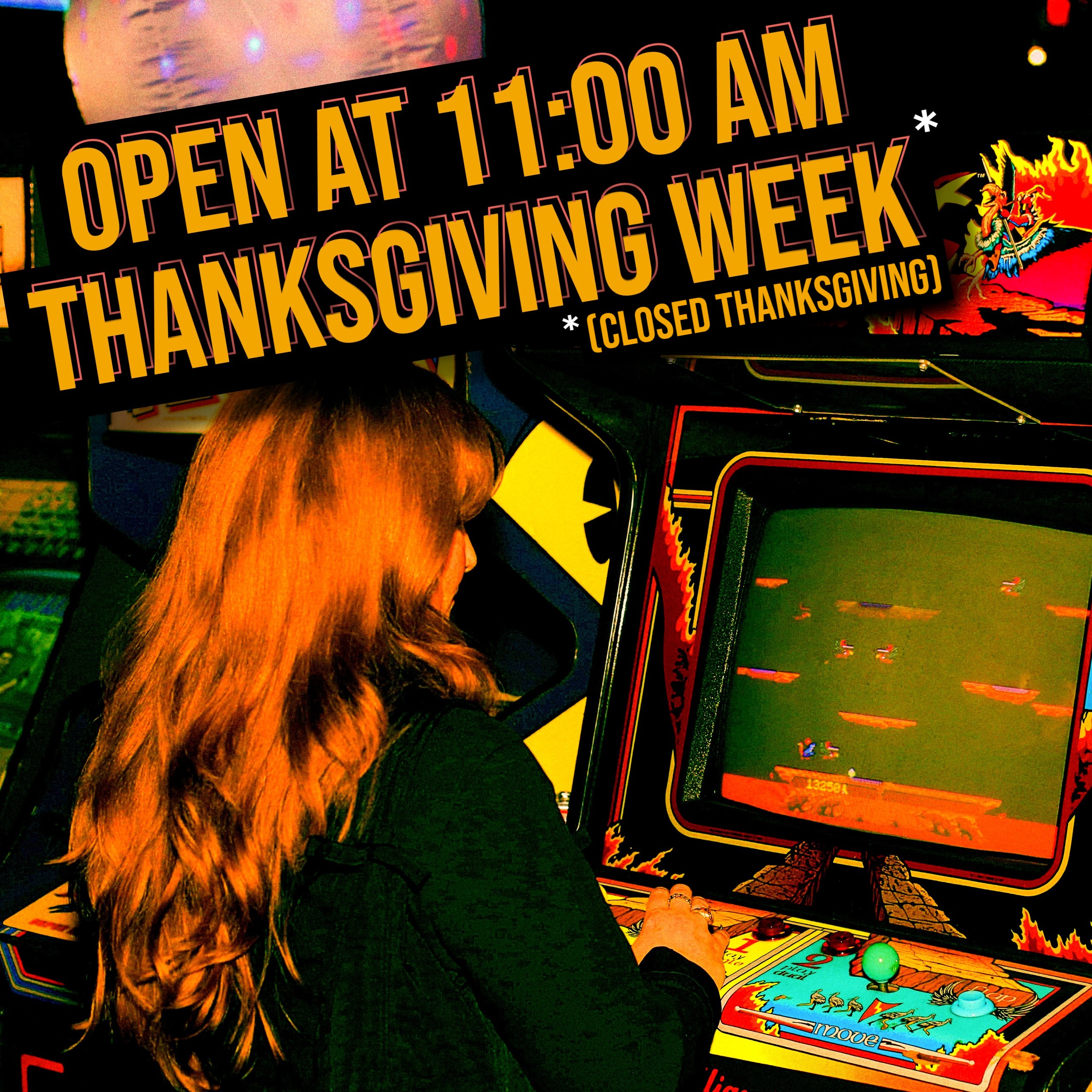 Free Play Thanksgiving Hours